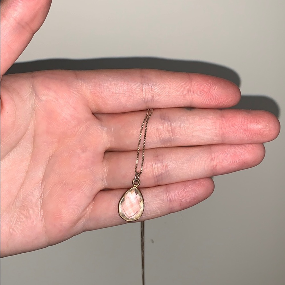 NEW! Boutique April Birthstone Necklace